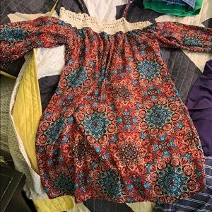 Off the shoulder dress